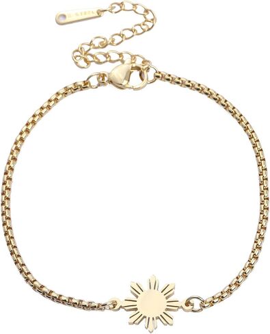 Philippine Sun Inspired Chain Bracelet in Saudi Arabia