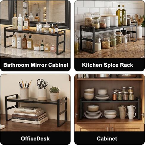 Over The Sink Shelf,Expandable Window Sill Shelf for Plants Small Tall Shelves Stackable Kitchen Organizer Shelves for Bathroom Kitchen Narrow Spaces Countertop in Saudi Arabia