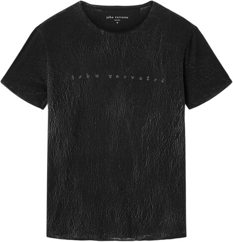 تي شيرت رجالي من John Varvatos بتصميم Dark Crackle in Kuwait