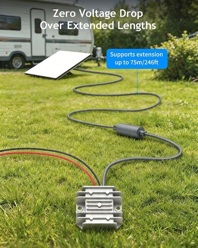 Starlink Mini 12V Adapter,12V/24V to 30V 3.5A DC Step Up Converter Starlink Mini Power Supply Adapter with Battery O-Ring Cable,Waterproof DC Port,9-28V Input,No Voltage Drop for Truck RV Accessorie in Saudi Arabia