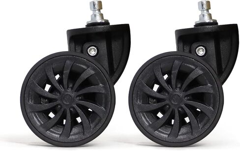 Universal Removable Luggage Wheel Replacement, Black in Saudi Arabia