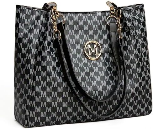 Fashion Women's Shoulder Bag Handbag Foldable-Black in Saudi Arabia