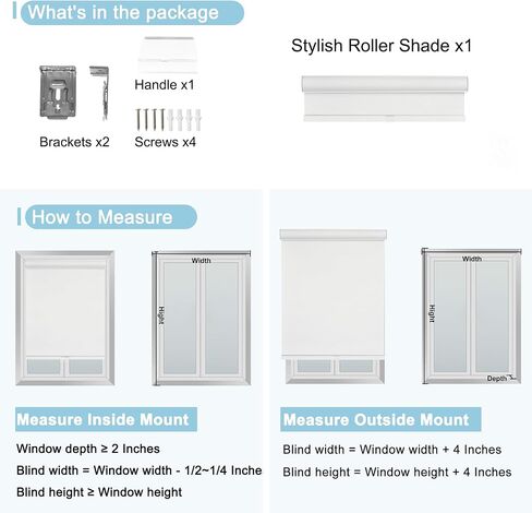 BERISSA 100% Blackout Pull Down Window Shades Blinds for Indoor Windows Room Darkening Roller Shades Thermal Insulated Up and Down Blinds for Home Custom Shades(75" W x 84" H) White in Kuwait