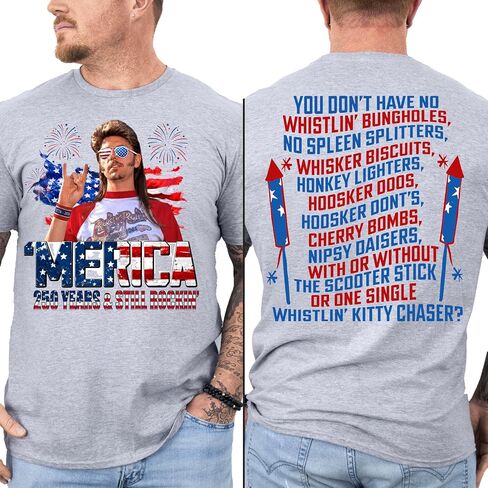 قميص Joe Dirt 4th of July، قميص عيد الاستقلال، تي شيرت Merica، تي شيرت الثعابين والسباركلرز in Kuwait