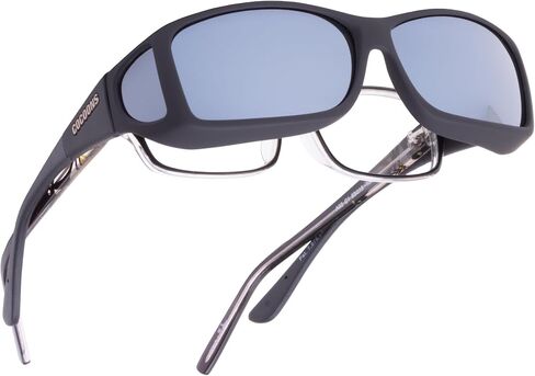 Cocoons Wide Line (ML) Black Polarized Silver Mirror in Saudi Arabia