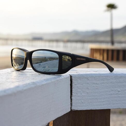 Cocoons Wide Line (ML) Black Polarized Silver Mirror in Saudi Arabia