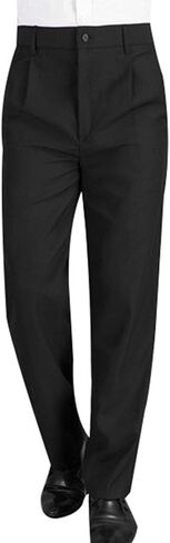 Chef Pants Mens Baggy Elastic Waist Cook Bottoms Restaurant Kitchen Service Work Uniforms Pantalones De Cocina in Saudi Arabia