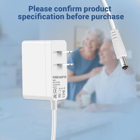 Reminder Alarm Power Adapter Compatible with MEDCENTER Pill Reminder Talking Alarm Clock Replacement Battery Charger Cord in Kuwait
