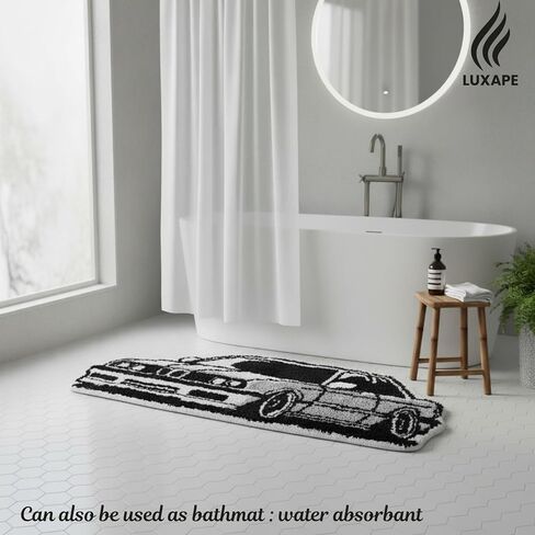 Car Rug - Handmade & Premium- 28in (70cm) - Hypebeast Decor - Hypebeast Room - Living Room, Bedroom, Children Bedroom, Door mat - Aesthetic Room Decor Rugs (Car02) in Saudi Arabia