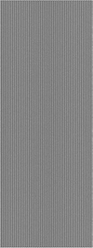 Ottomanson 2' x 7' Hallway Runner with Scraper Pile - Extra Durable Non-Slip Rug Mat for Indoor & Outdoor Use - Ideal for Kitchen, Entryway, Patio & Garage - High-Traffic Carpet, Gray in Kuwait