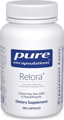 Pure Encapsulations Relora | Hypoallergenic Supplement Promotes Healthy Cortisol and DHEA Production and Moderates Occasional Stress* | 60 Capsules in Kuwait
