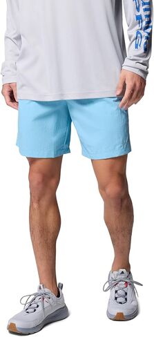 Columbia Mens PFG Backcast IV Quick Dry Swim Shorts, Vintage Blue, Small x 6 in Kuwait