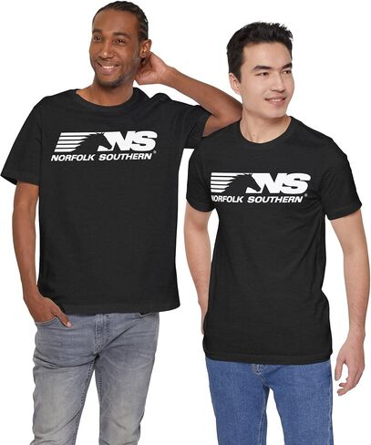 Norfolk Southern Logo T-Shirt | Solid Black Blend in Kuwait