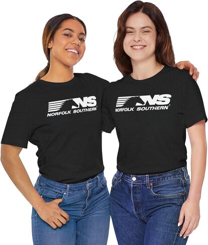 Norfolk Southern Logo T-Shirt | Solid Black Blend in Kuwait