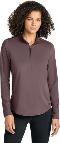 OGIO Women's Regain 1/2-Zip - Lightweight Athletic Pullover, Breathable & Moisture Wicking UPF 50+ Base Layer in Kuwait