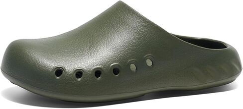 Men's EVA Round Toe Kitchen Clogs Lightweight Comfortable Waterproof Slip-On Non Slip with Arch Support Easy-Clean Work Chef Mule Slippers for Garden Restaurant Outdoors in Saudi Arabia