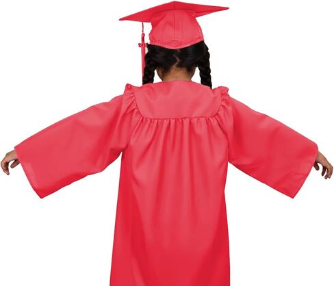 CLERKMANS Child Preschool & Kindergarten Graduation Gown, Cap & Tassel Package, Cap & Gown for Children in Kuwait