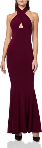 Norma Kamali Women's Cross Halter Fishtail Gown (25) in Kuwait