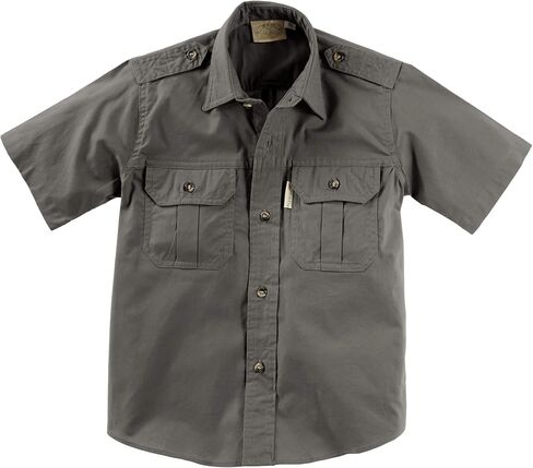 Tag Safari Youth Trail Shirt Short Sleeve, Covered Pockets, 100% Cotton in Saudi Arabia