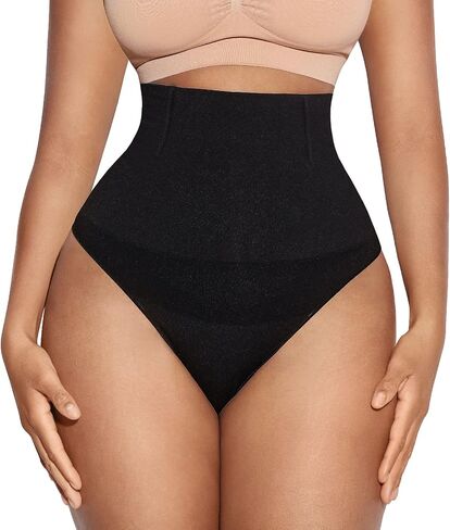 Lover-Beauty Tummy Control Shapewear Thong Underwear for Women High Waist Body Shaper Invisible Womens Underwear in Saudi Arabia