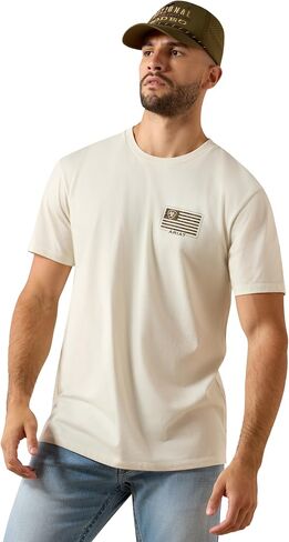 Ariat Men's Buckle Flag Patriot T-Shirt in Kuwait