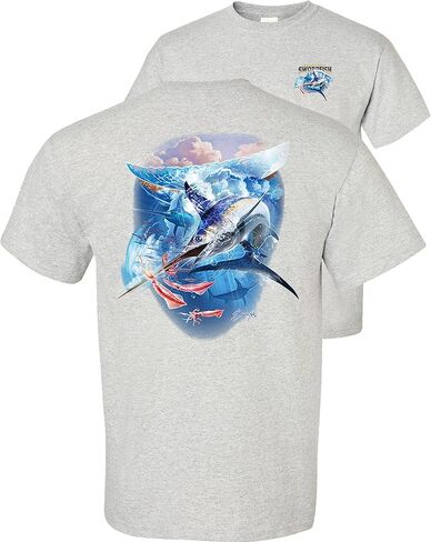 Broadbill Swordfish Slasher Fishing T-Shirt in Saudi Arabia