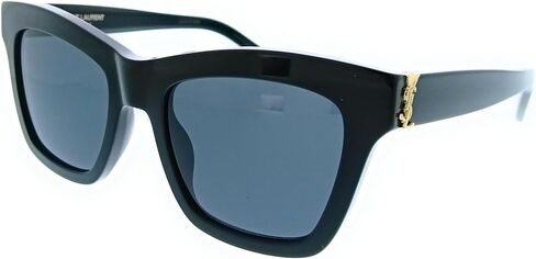 Saint Laurent SL M156-001 Black Square Womens Sunglasses in Saudi Arabia