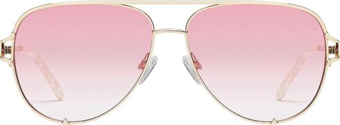 Quay Women's High Key Twist Aviator Sunglasses in Kuwait