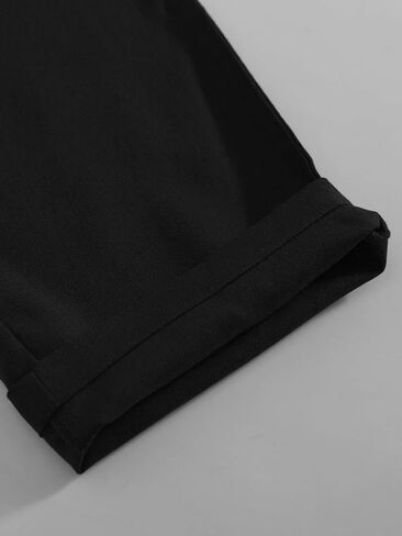 Women's Petite Elastic Waist Linen Pants in Saudi Arabia