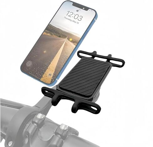 حامل مقود كمبيوتر للدراجة بنظام تحديد المواقع العالمي (GPS) للدراجة الأمامية متوافق مع Garmin Edge 200، 500، 510، 800، 810، 1000/G/G+/Mage ne/igs (طويل) in Kuwait