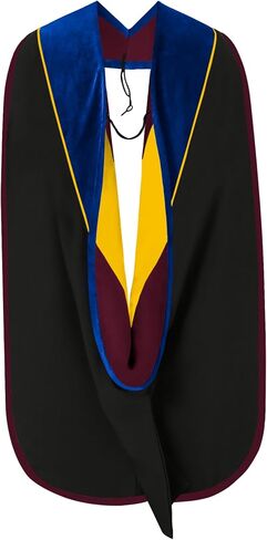 GraduationMall Graduation Doctoral Hood for Philosophy PhD Degree Deluxe Doctorate Academic Hood in Saudi Arabia