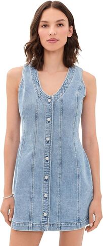 Z SUPPLY Women's Jolie Denim Mini Dress in Kuwait