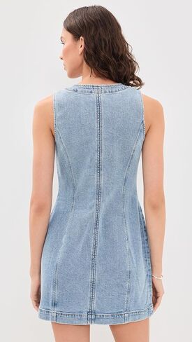 Z SUPPLY Women's Jolie Denim Mini Dress in Kuwait