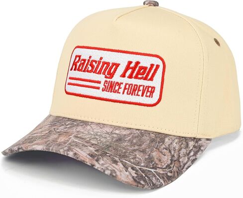Premium Embroidered Hat | Raising Hell Hat in Kuwait