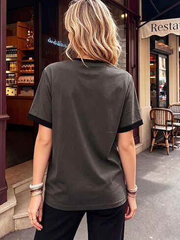 Vintage Floral Shirts Women Boho Wildflowers T-Shirt Flower Graphic Tees Summer Short Sleeve Casual Tops in Saudi Arabia