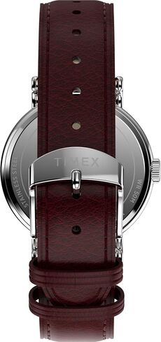 ساعة Timex للجنسين Harry Potter x Weekender Platform 9 3/4 37 ملم - باللون الأحمر مكونة من قطعتين سريع الإصدار بمينا فضي اللون وغطاء فضي اللون in Kuwait