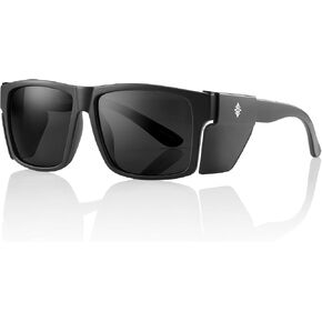 Z87 Safety Sunglasses Polarized for Men Women | Removable Side Shields UV 400 Protection ,Fishing Driving Working in Saudi Arabia