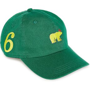 Jack Nicklaus Men's 100% Cotton Golf Hat, Green Masters Hat, One Size in Saudi Arabia