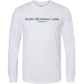 Smith Mountain Lake Unsalted Modern Fit Unisex Long Sleeve T-Shirt in Saudi Arabia