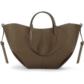 Wing Bag Cowhide Tote bag Women Bucket Handbag Premium Leather Cyme bag Shoulder Bag Lightweight Versatile for Work Travel in Saudi Arabia