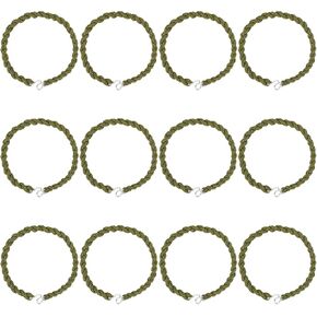 Molain 12 Pieces Military Elastic Boot Straps Shoelace Boot Blousers Military Leg Straps Blousing Garters with Metal Hooks in Saudi Arabia