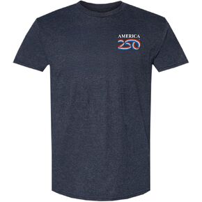 250 Anniversary USA Shirt, America250 Official Modern Logo Tri-Blend, 4th of July Merchandise in Saudi Arabia
