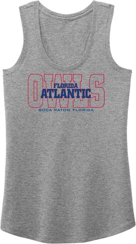CornBorn Florida Atlantic Owls Tank Tops | Racerback | Choose Your Design in Saudi Arabia