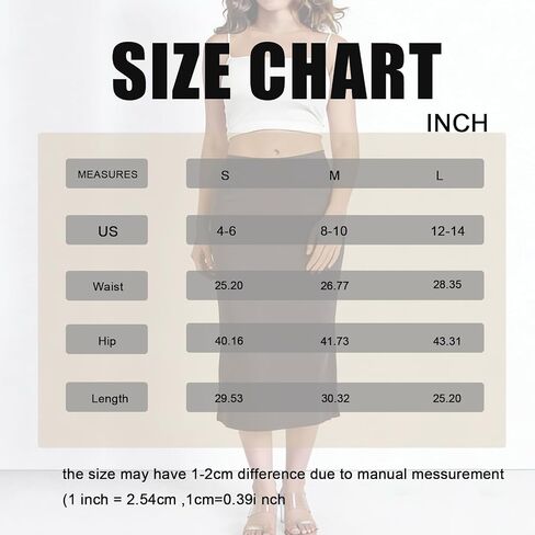 Women's Midi Skirts Summer High Waist Elastic Drawstring Stretch Sweat Casual Soft Long Skirts for Women in Saudi Arabia