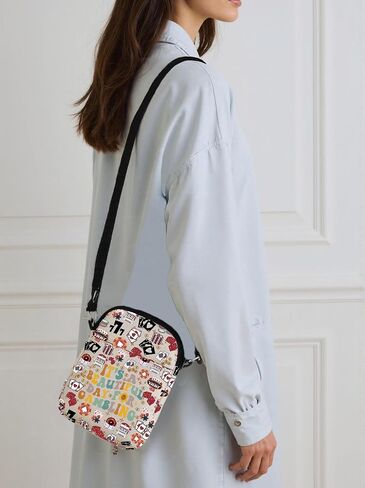 KUIYAI Casino Lover Crossbody Bag Casino Gambler Gift Slot Machine Dice Poker Chip Gift It’s A Beautiful Day For Gambling Bag in Kuwait