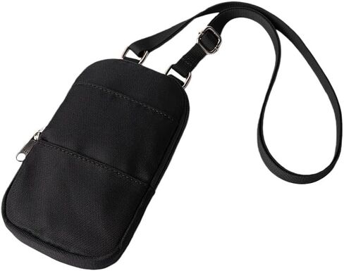Nylon Small Crossbody Bag for Men Multi-Pocket Design Shoulder Bags Crossbody With Adjustable Shoulder Strap for Workout Travelling in Kuwait