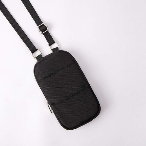 Nylon Small Crossbody Bag for Men Multi-Pocket Design Shoulder Bags Crossbody With Adjustable Shoulder Strap for Workout Travelling in Kuwait