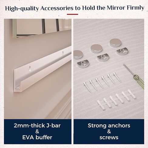 Keonjinn Home Gym Mirror, 48" x 24" x 2Pcs, Large Exercise Mirror, Frameless Full Body Mirrors, Tempered Glass, Wall Mounted for Gym, Yoga, Bedroom, Dance Studio in Saudi Arabia