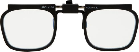 Reading Glasses Clip On Eyeglasses Adjustable PD Magnifiers Blue Light Blocking Lenses Readers for unisex in Saudi Arabia