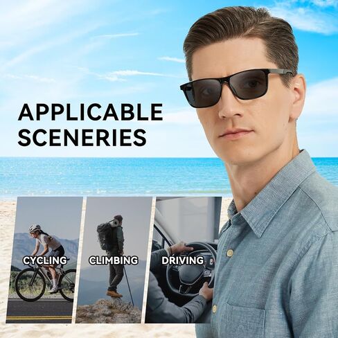 Bifocal Reading Sunglasses Men Lightweight TR90 Frame Sun Readers Clear Zero Top UV400 Protection Rectangle Lens Black 2.50 in Saudi Arabia